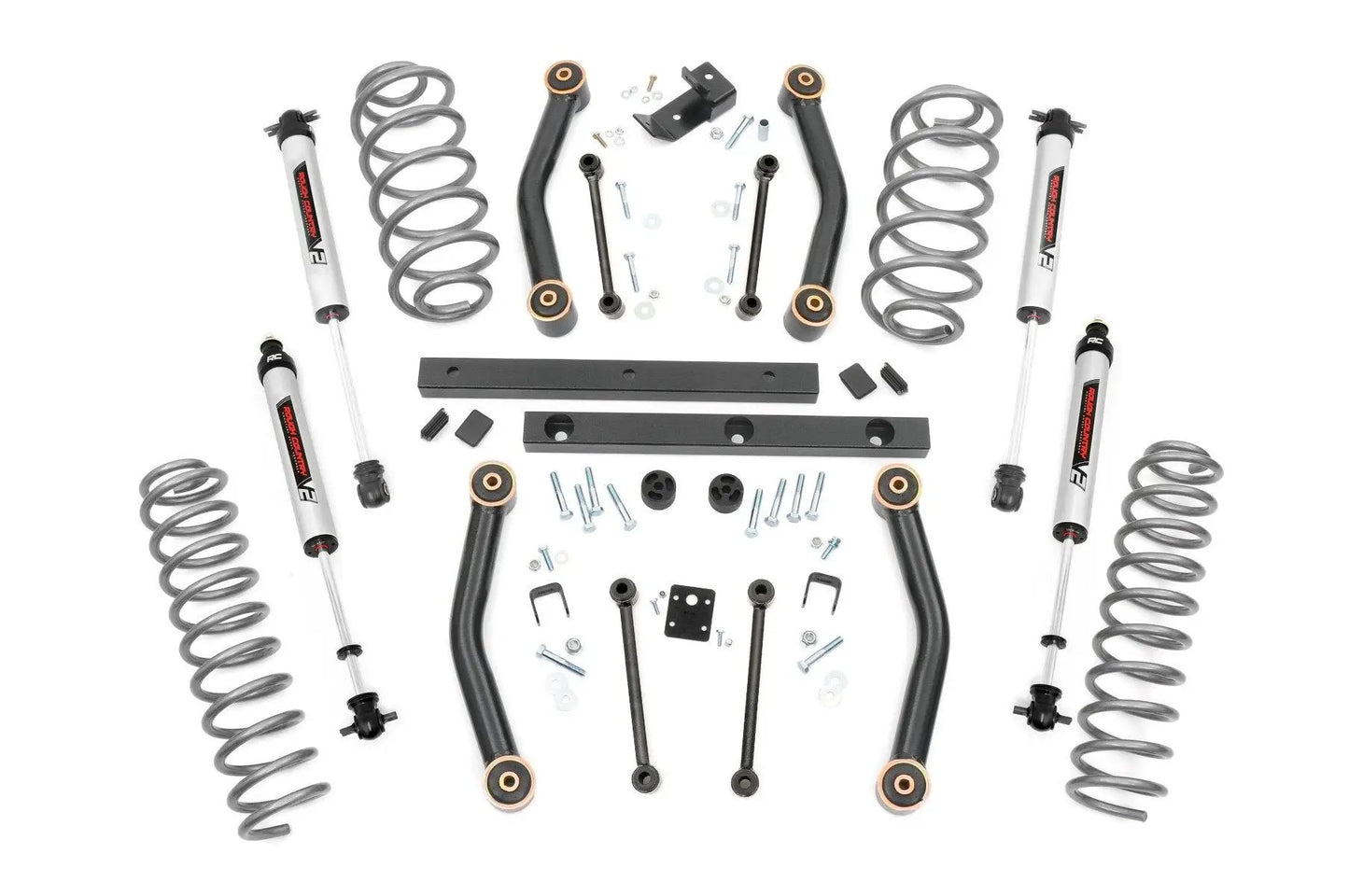 Rough Country 4 Inch Lift Kit | V2 | Jeep Wrangler TJ (03-06)/Wrangler Unlimited (04-06) by Rough Country