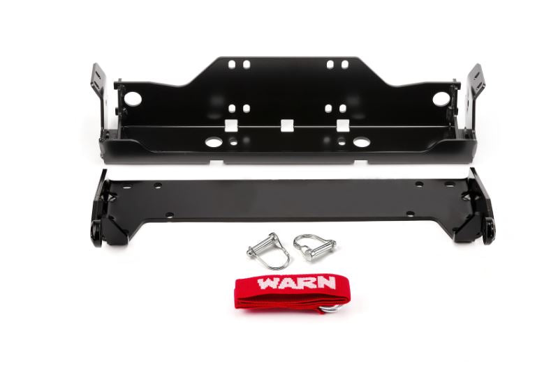 Warn Front Plow Mount for Yamaha Wolverine . Requires WARN 103760 ProVantage II UTV Front Mount Pushtube and any length of WARN ProVantage II Blade