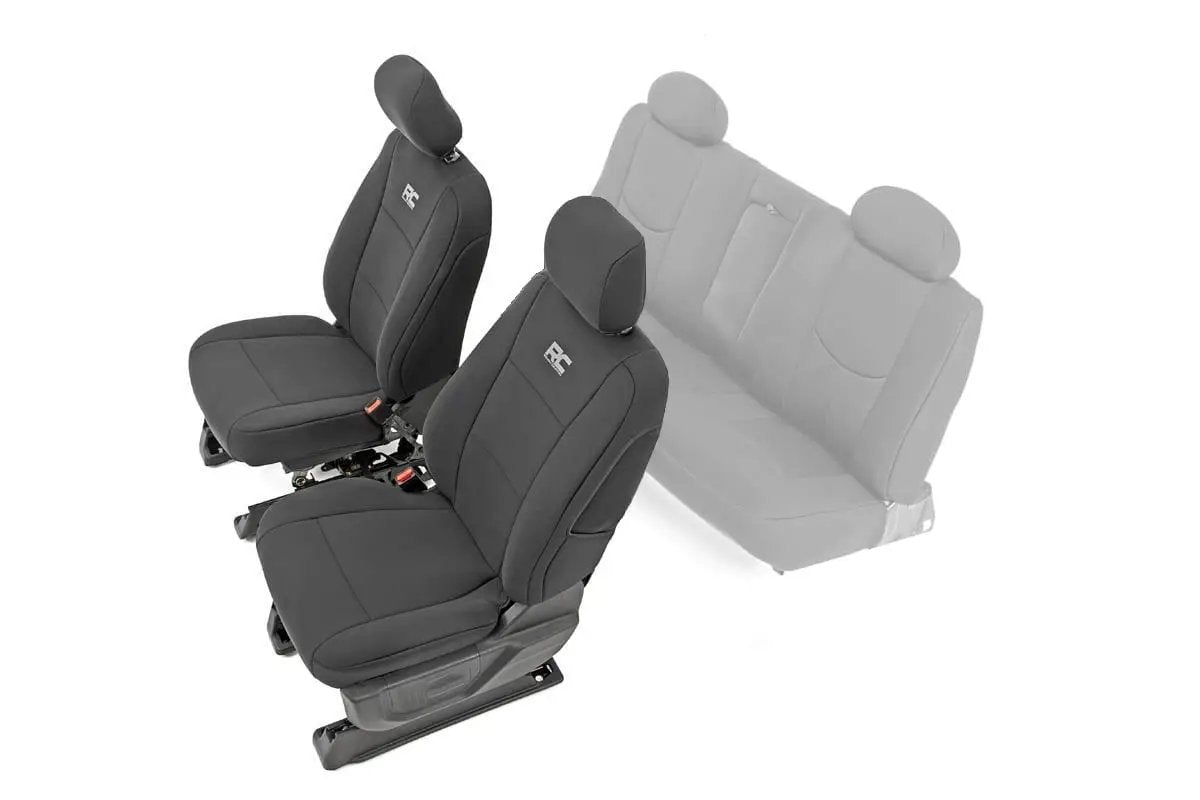 Rough Country Seat Covers | FR 40/20/40 | Chevy/GMC 1500 2WD/4WD (14-18 & Classic) by Rough Country