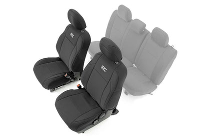 Fundas de asiento | Delanteras | Doble Cabina | Toyota Tacoma 2WD/4WD (2016-2023)