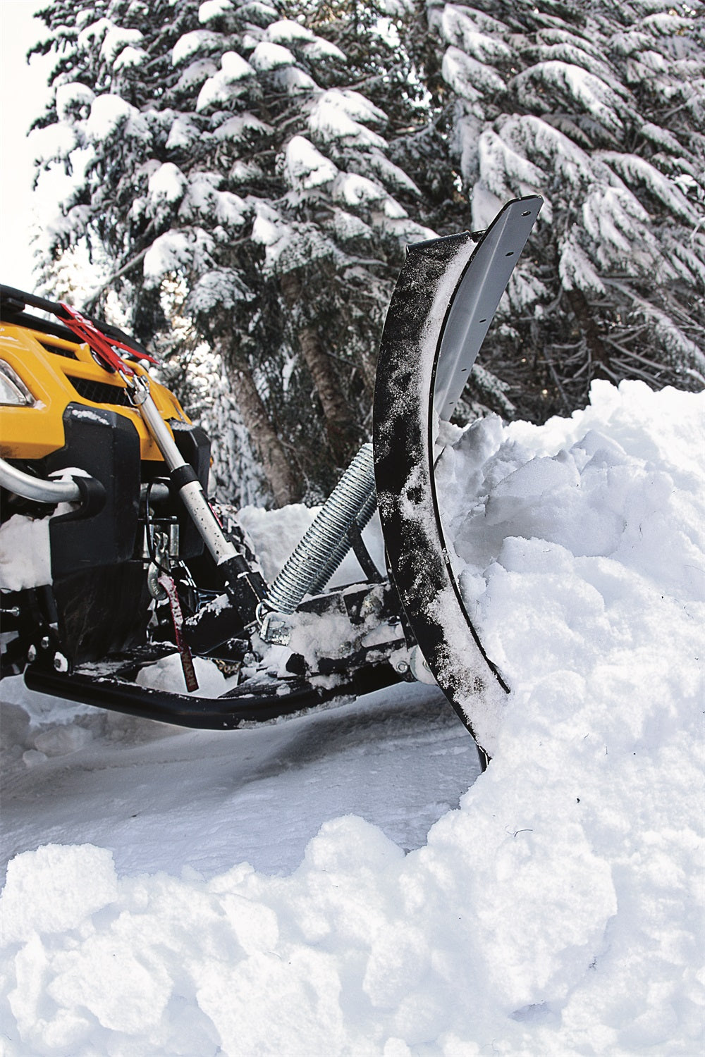 Warn Front Plow Mount for Polaris Sportsman . Requires WARN 103780 ProVantage II ATV Front Mount Pushtube and any length of WARN ProVantage II Blade
