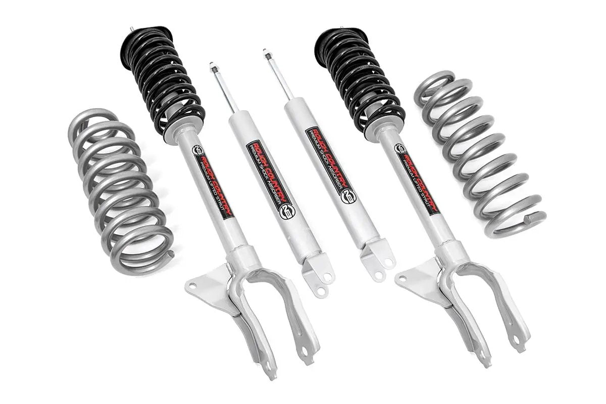 Rough Country 2.5 Inch Lift Kit | N3 Struts | Jeep Grand Cherokee 4WD (2016-2022) by Rough Country