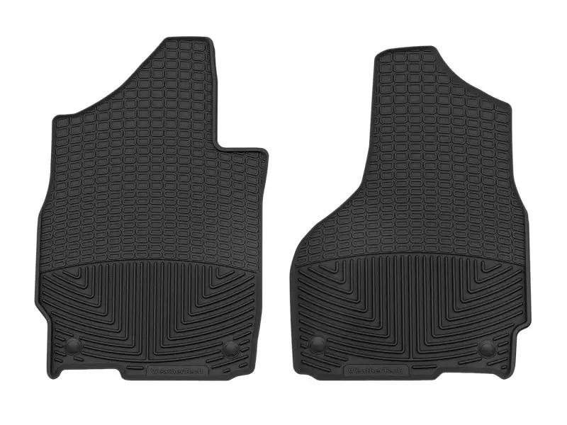 WeatherTech WT Rubber Mats - Front - Blk by WeatherTech