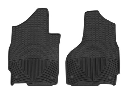 WeatherTech WT Rubber Mats - Front - Blk by WeatherTech