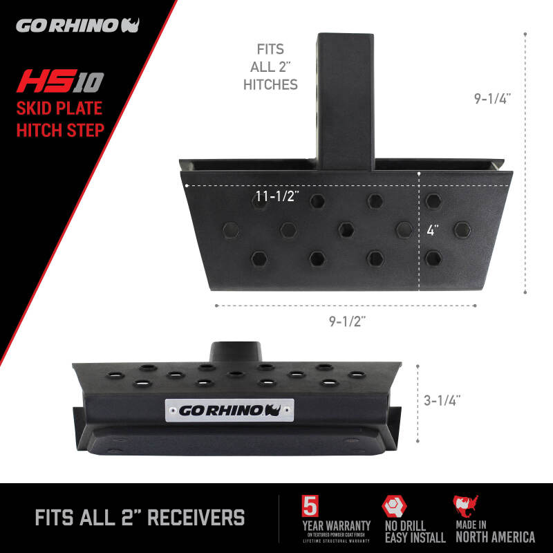 Go Rhino GOR Hitch Steps