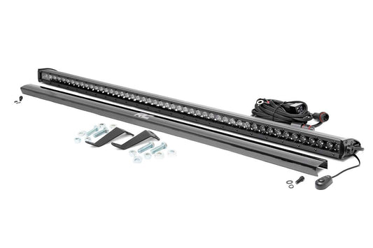 Rough Country LED Light Kit | Cage Mount | 50" Black Single Row | Honda Pioneer 1000/Pioneer 1000-6