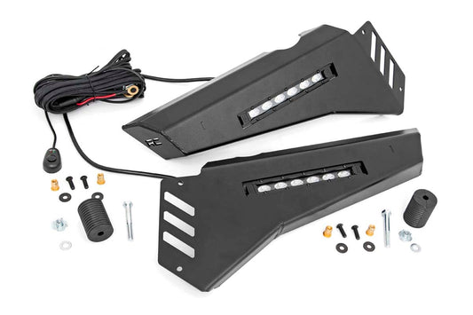 Defensas Laterales | Stinger | Combo LED 6" | Honda Pioneer 1000