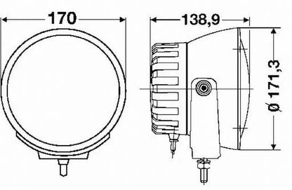 HELLA Rallye 4000 Lamp by Hella