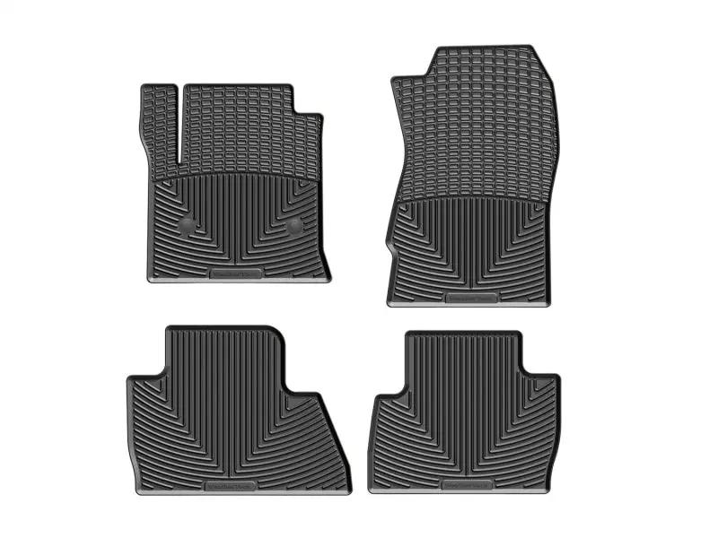 WeatherTech WT Rubber Mats - Front - Blk by WeatherTech