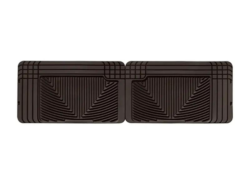 WeatherTech WT Rubber Mats - Rear - Cocoa by WeatherTech