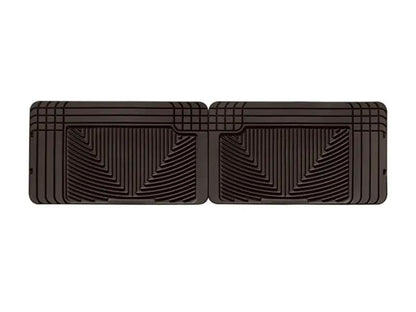 WeatherTech WT Rubber Mats - Rear - Cocoa by WeatherTech