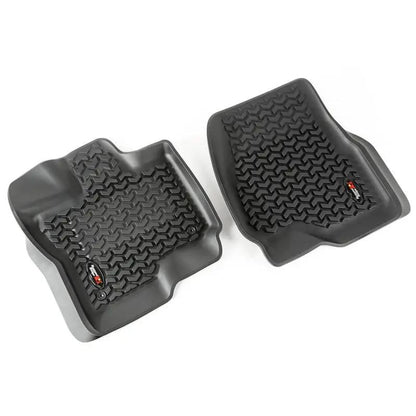 Rugged Ridge RUG Floor Liners - Black by Rugged Ridge