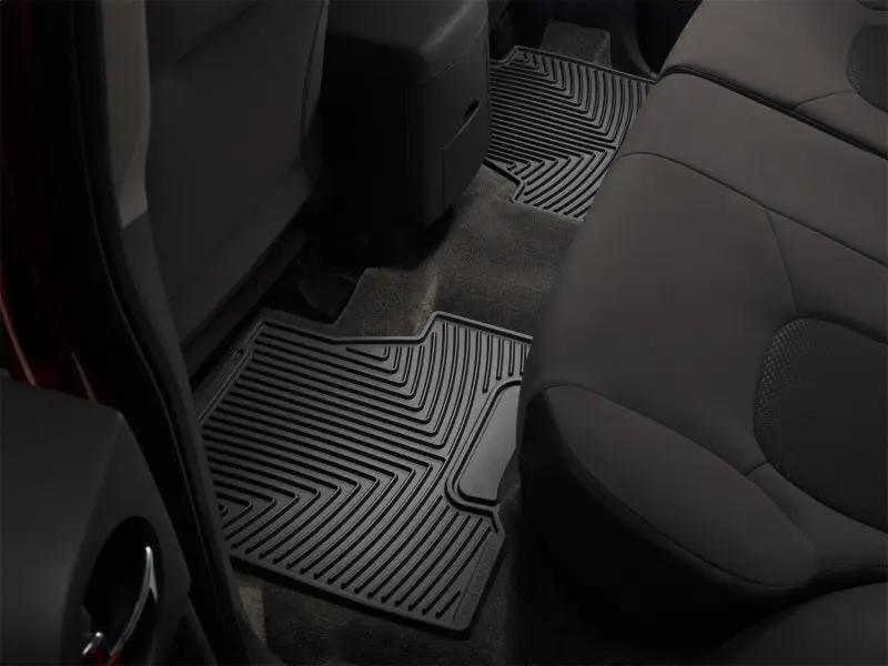 WeatherTech WT Rubber Mats - Rear - Blk by WeatherTech