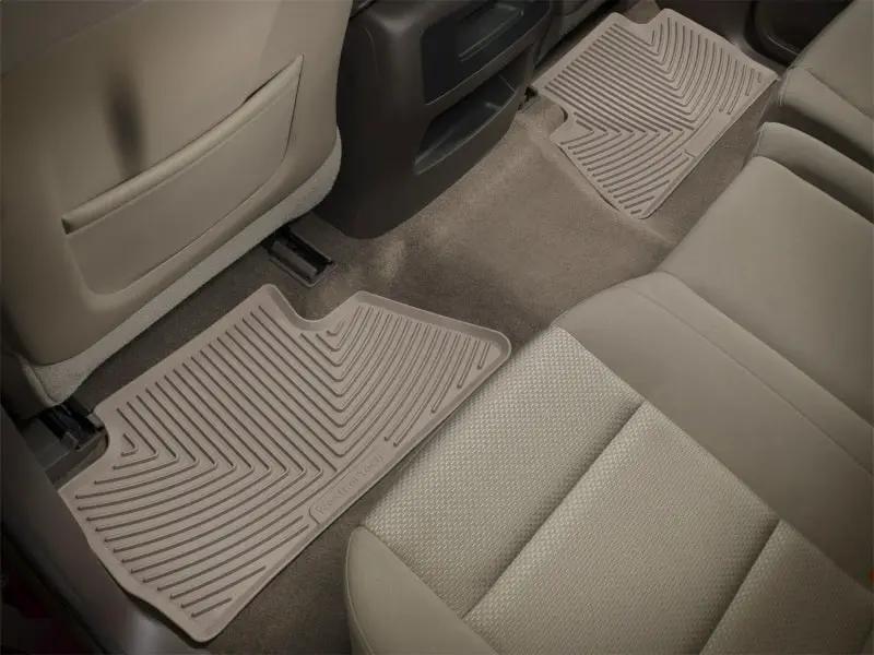 WeatherTech WT Rubber Mats - Rear - Tan by WeatherTech