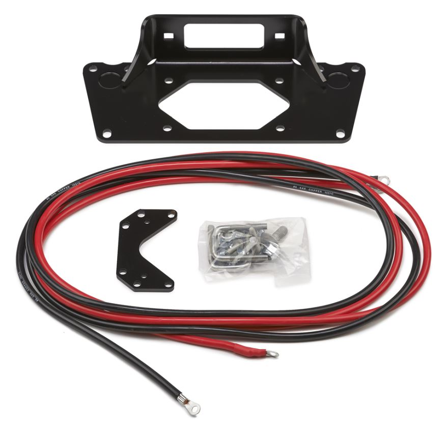 Warn Winch Mounting Kit for Honda Pioneer . For use with WARN VRX 25/35 (Short Drum) winches.
