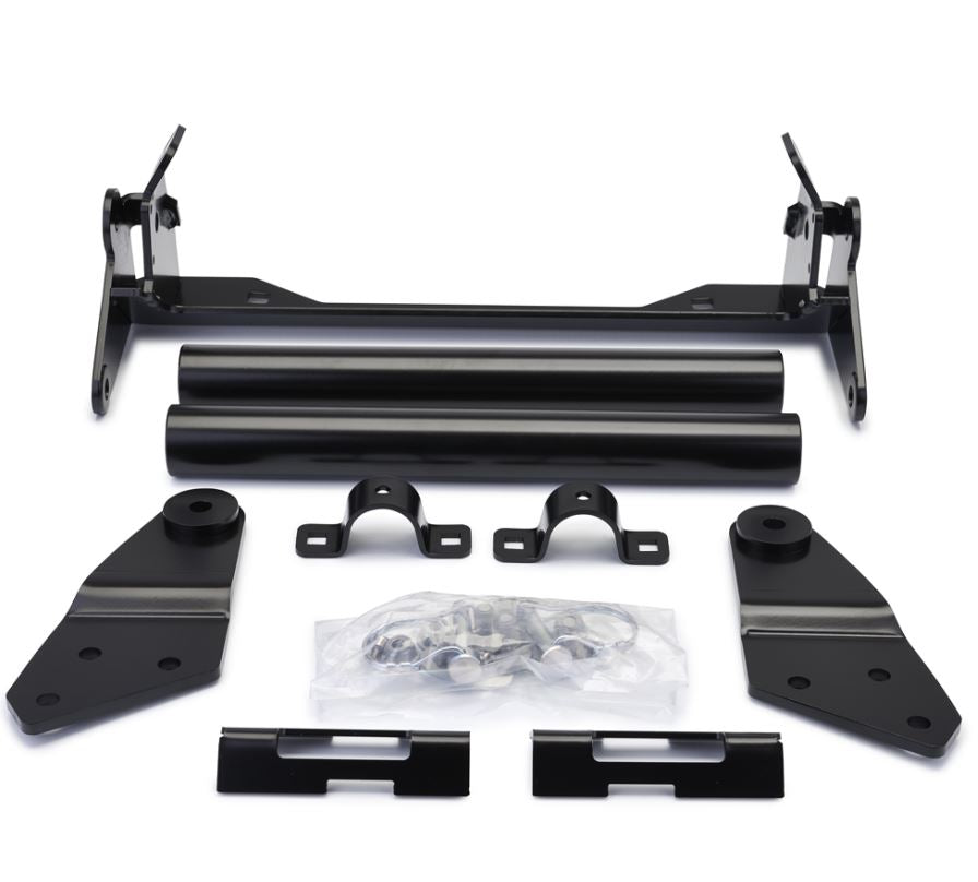 Warn Front Plow Mount for Honda Pioneer. Requires WARN 103780 ProVantage II ATV Front Mount Pushtube and any length of WARN ProVantage II Blade