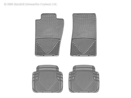 WeatherTech WT Rubber Mats - Front - Grey