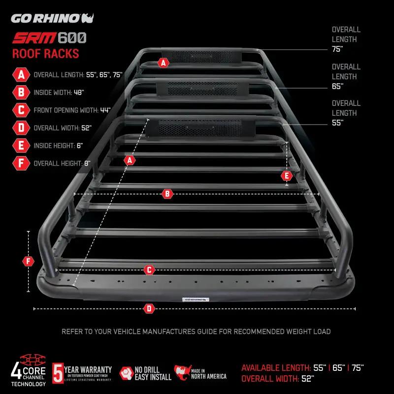 Go Rhino GOR SRM Racks by Go Rhino