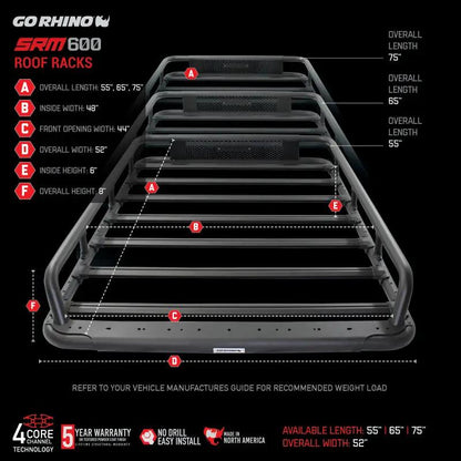 Go Rhino GOR SRM Racks by Go Rhino