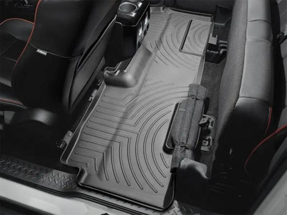 WeatherTech WT FloorLiner - Rear - Blk by WeatherTech