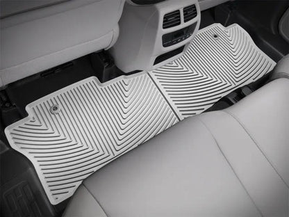 WeatherTech WT Rubber Mats - Rear - Grey by WeatherTech