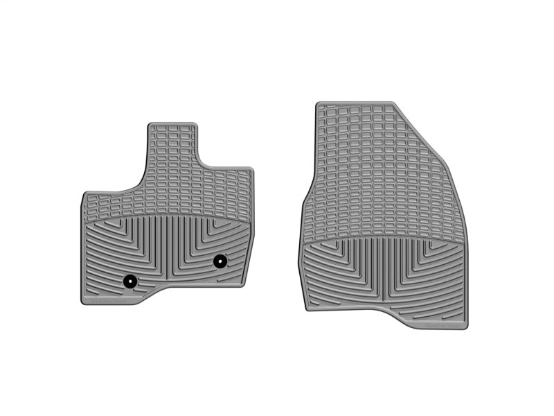 WeatherTech WT Rubber Mats - Front - Grey by WeatherTech