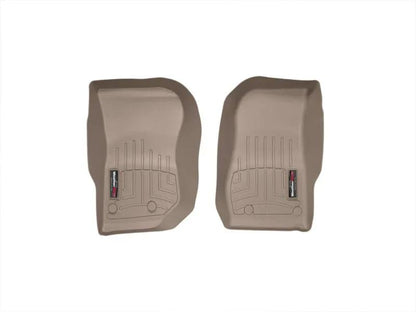 WeatherTech WT FloorLiner - Front - Tan by WeatherTech
