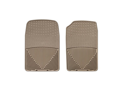 WeatherTech WT Rubber Mats - Front - Tan by WeatherTech