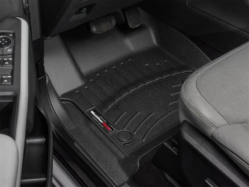 WeatherTech WT FloorLiner - Front - Blk by WeatherTech