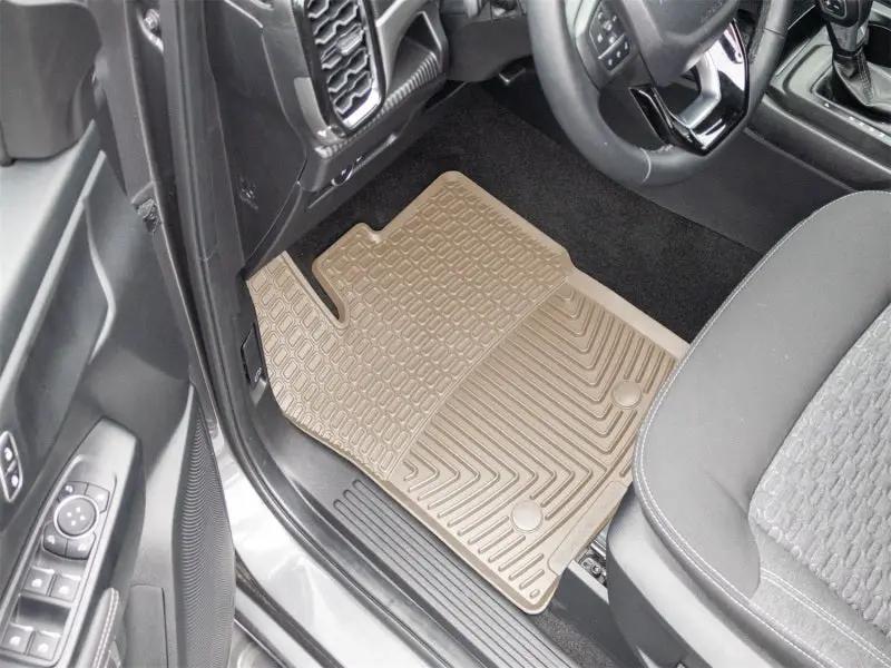 WeatherTech WT Rubber Mats - Front - Tan by WeatherTech