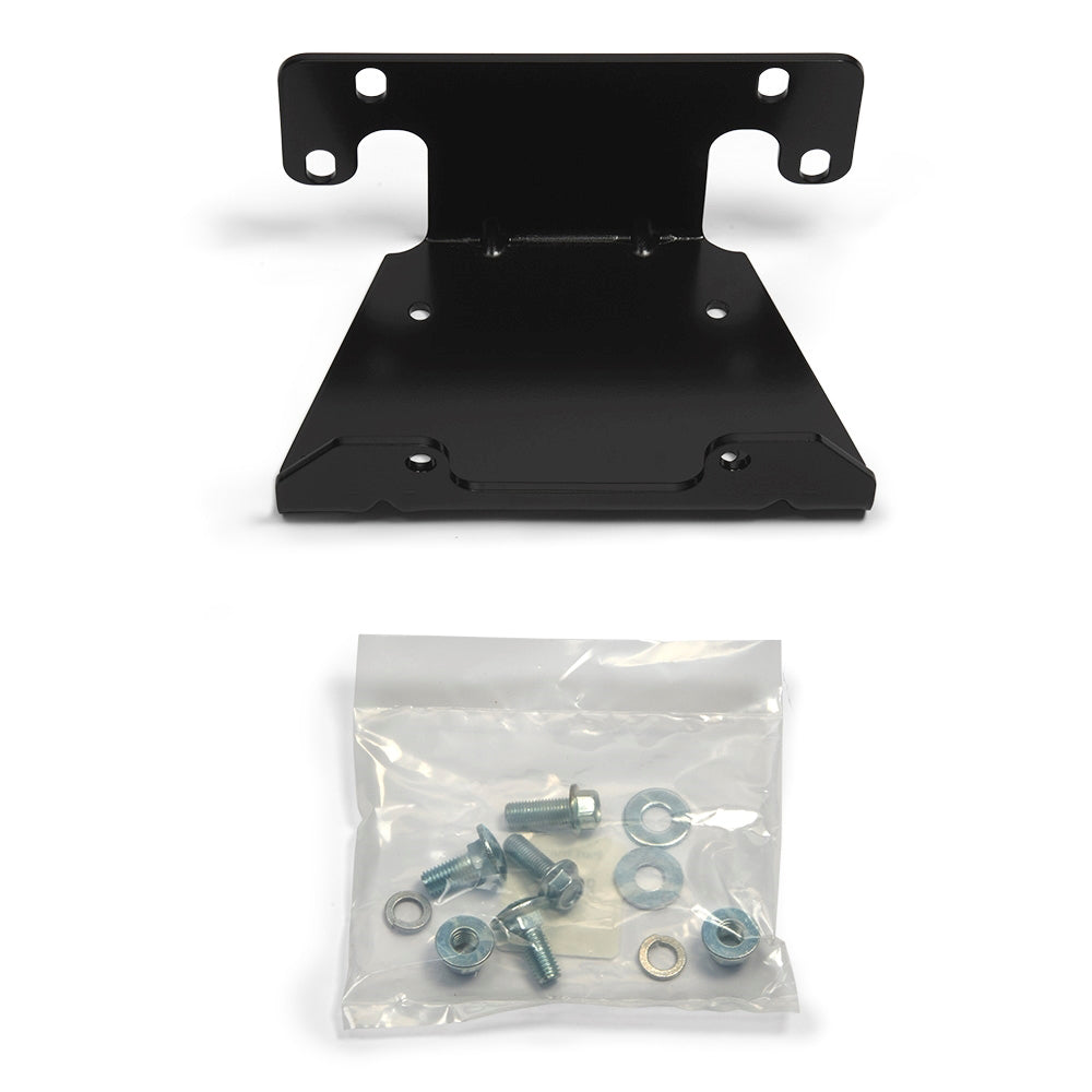 Warn Winch Mounting Kit for Yamaha Grizzly and Kodiak. For use with WARN VRX 25/35 (Short Drum) winches.