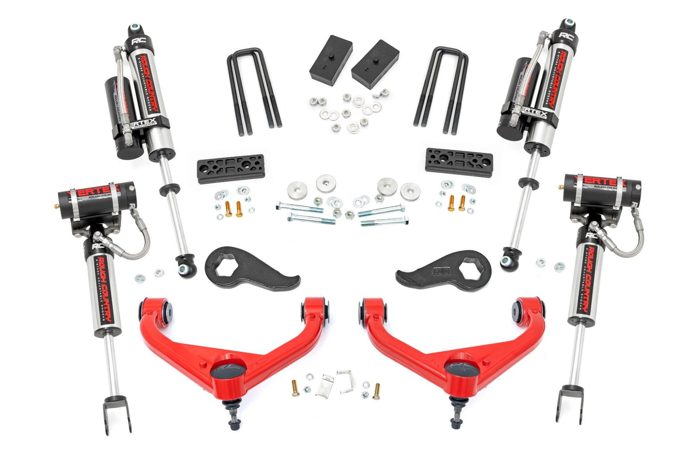 Kit de elevación de 3 pulgadas | Vertex | con muelles auxiliares | Chevy/GMC 2500HD/3500HD (20-26)