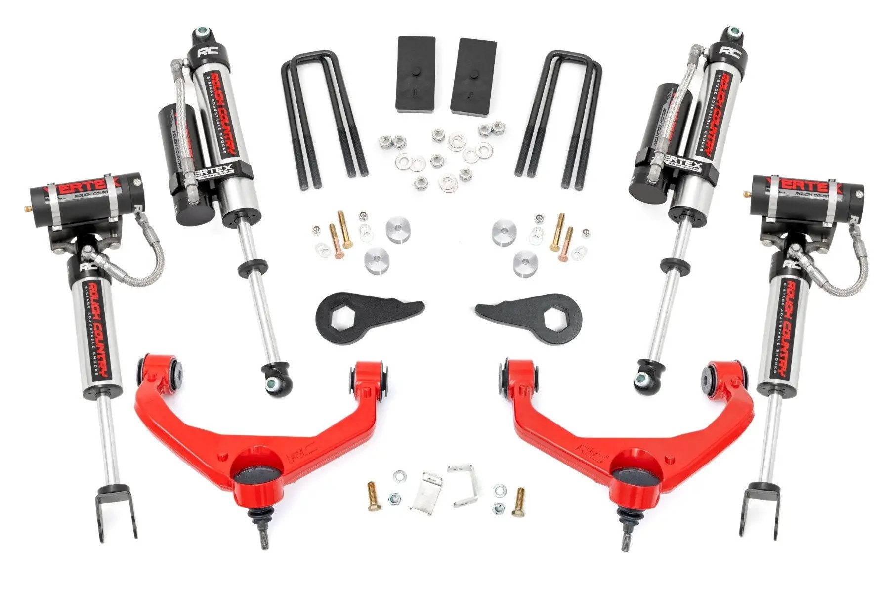 Rough Country 3.5 Inch Lift Kit | Vertex | w/ Overloads | Chevy/GMC 2500HD/3500HD (11-19) by Rough Country