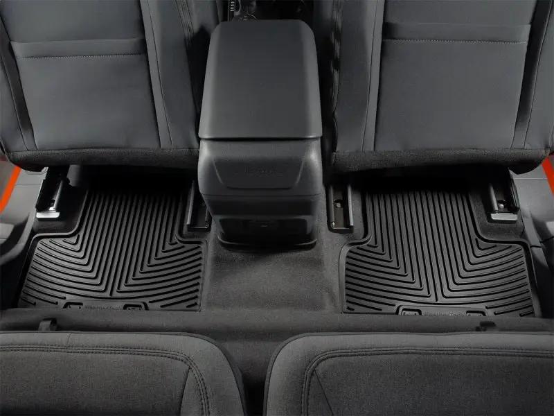 WeatherTech WT Rubber Mats - Rear - Blk by WeatherTech