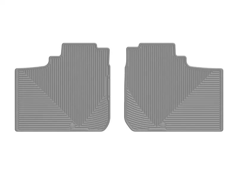 WeatherTech WT Rubber Mats - Rear - Grey by WeatherTech