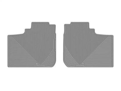WeatherTech WT Rubber Mats - Rear - Grey by WeatherTech