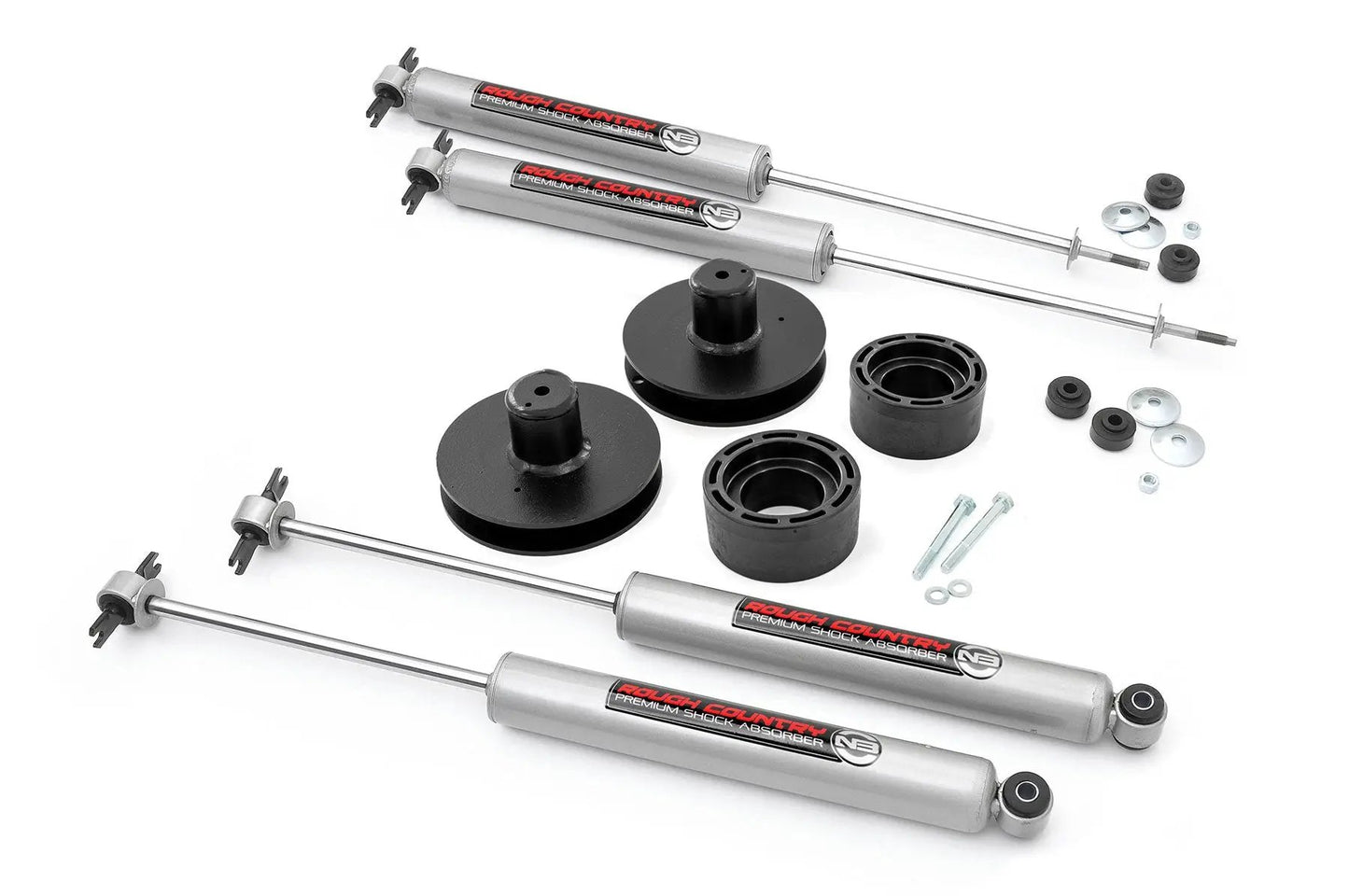 Rough Country 2 Inch Lift Kit | N3 | Jeep Wrangler TJ (97-06)/Wrangler Unlimited (04-06) by Rough Country