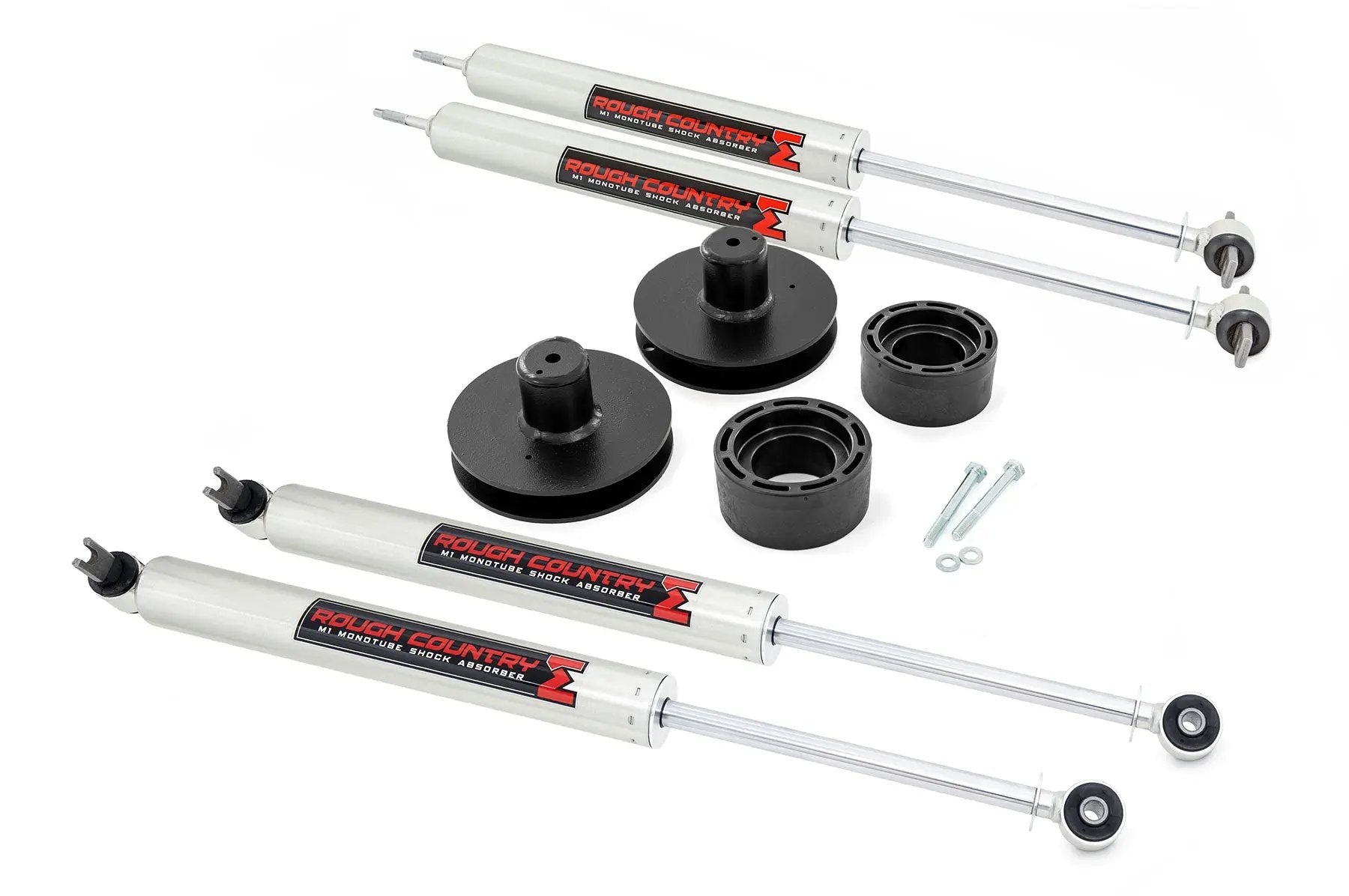 Rough Country 2 Inch Lift Kit | M1 | Jeep Wrangler TJ (97-06)/Wrangler Unlimited (04-06) by Rough Country