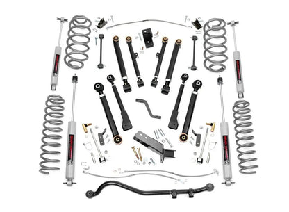 Rough Country 4 Inch Lift Kit | X-Series | Jeep Wrangler TJ (97-06)/Wrangler Unlimited (04-06) by Rough Country