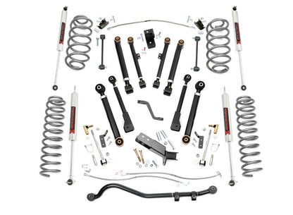 Kit de elevación de 4 pulgadas | Serie X | M1 | Jeep Wrangler TJ (97-06)/Wrangler Unlimited (04-06)