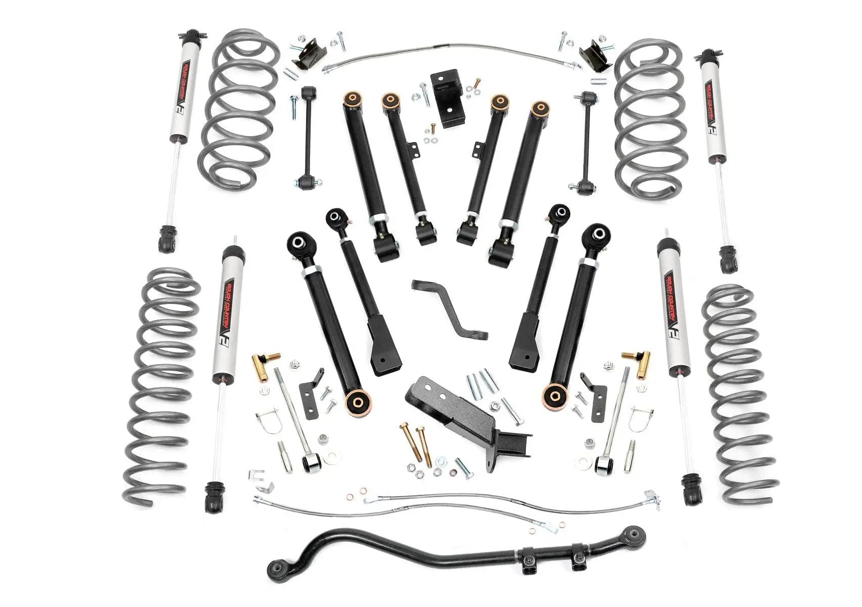 Rough Country 6 Inch Lift Kit | X-Series | V2 | Jeep Wrangler TJ (97-06)/Wrangler Unlimited (04-06) by Rough Country
