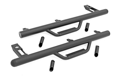 Rough Country Nerf Steps | Full Length | Jeep Wrangler TJ 4WD (1997-2006)