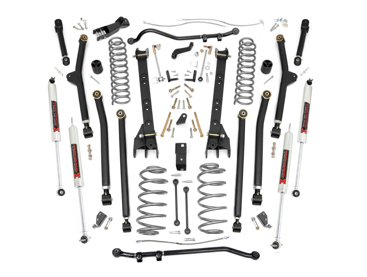 Kit de Elevación de 4 Pulgadas | Brazo Largo | M1 | Jeep Wrangler TJ 4WD (1997-2006)