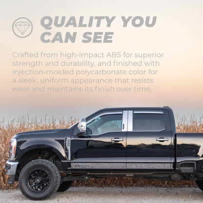 Putco PUT Element Chrm Window Visors