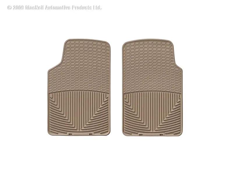 WeatherTech WT Rubber Mats - Front - Tan by WeatherTech