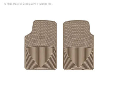 WeatherTech WT Rubber Mats - Front - Tan by WeatherTech