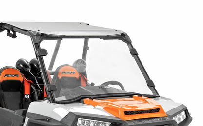 Rough Country Full Windshield | w/ Factory Visor | Polaris RZR XP 1000 by Rough Country