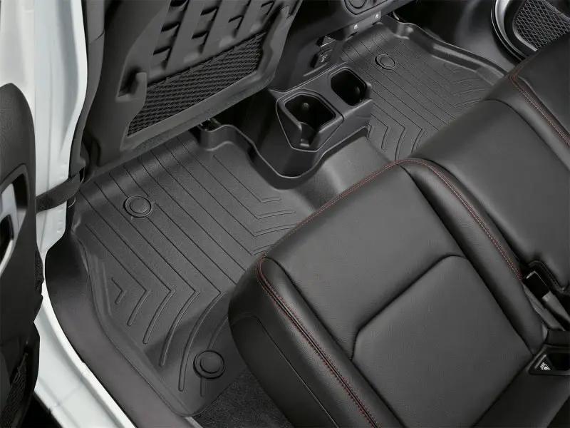 WeatherTech WT FloorLiner - Rear - Blk by WeatherTech