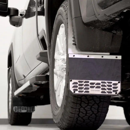 Putco PUT Mud Skins - Brushed SS by Putco