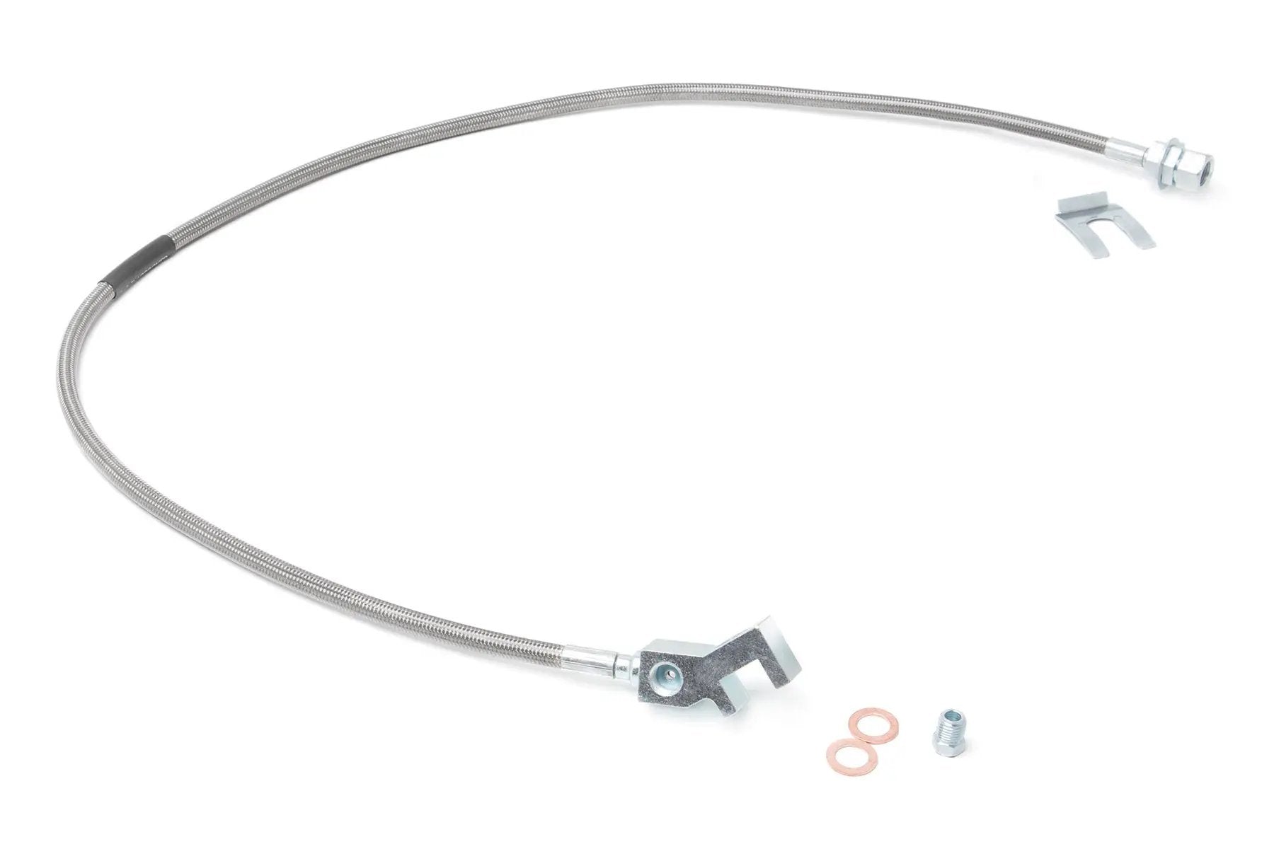 Rough Country Brake Line | Stainless | Rear | 4-8 Inch Lift | Ford F-250/F-350 Super Duty (99-04) by Rough Country